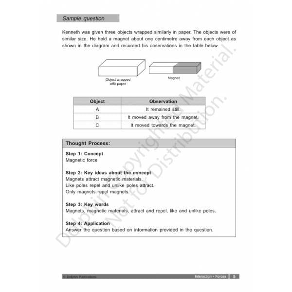Science Score in Open-Ended Questions P6
