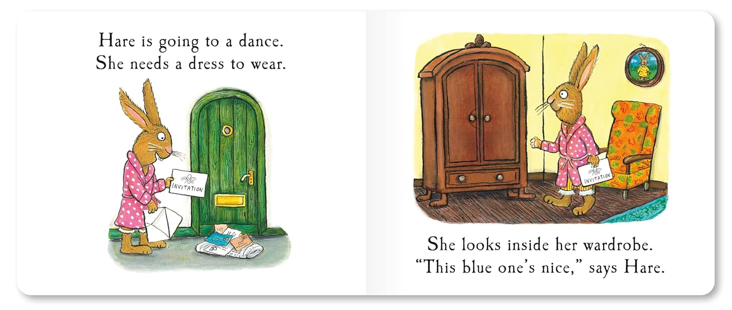 Hare's New Dress (Tales From Acorn Wood) Board Book – Hardcover
