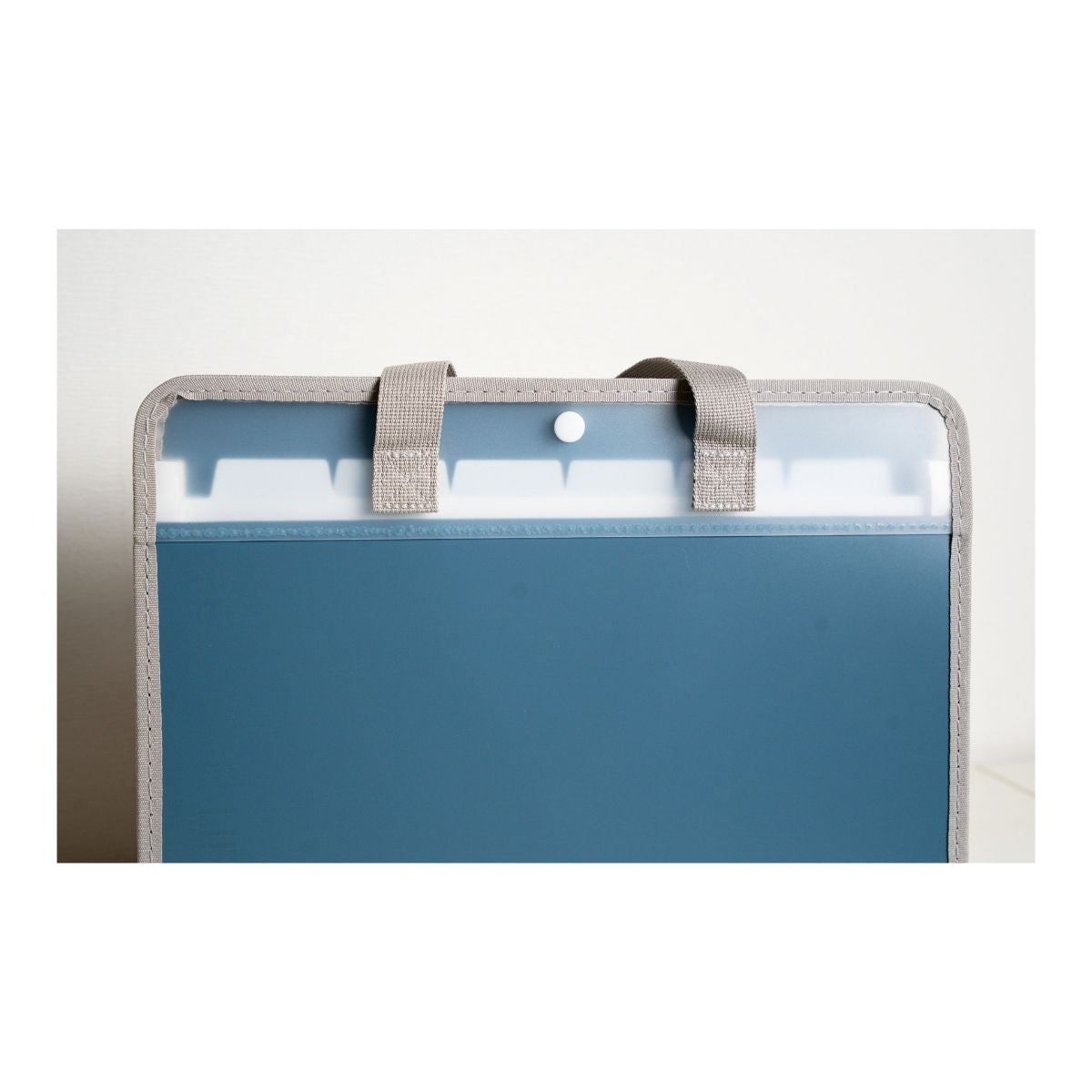 Pop Bazic Expanding File Folder with Handle A4 (7 Pockets) - Blue