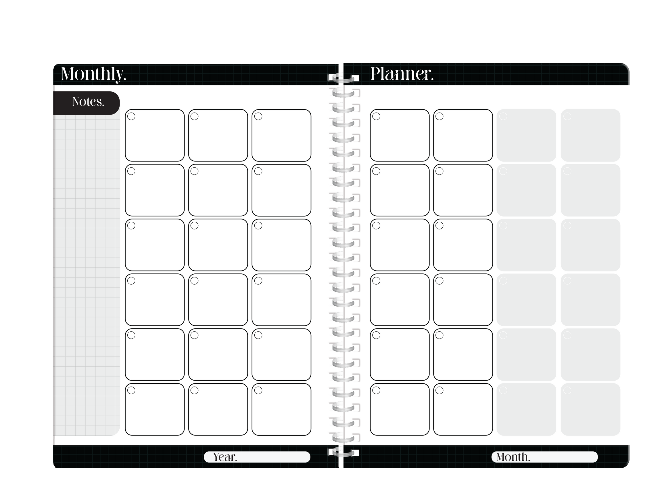 Undated Planner Notebook'25 Success A5