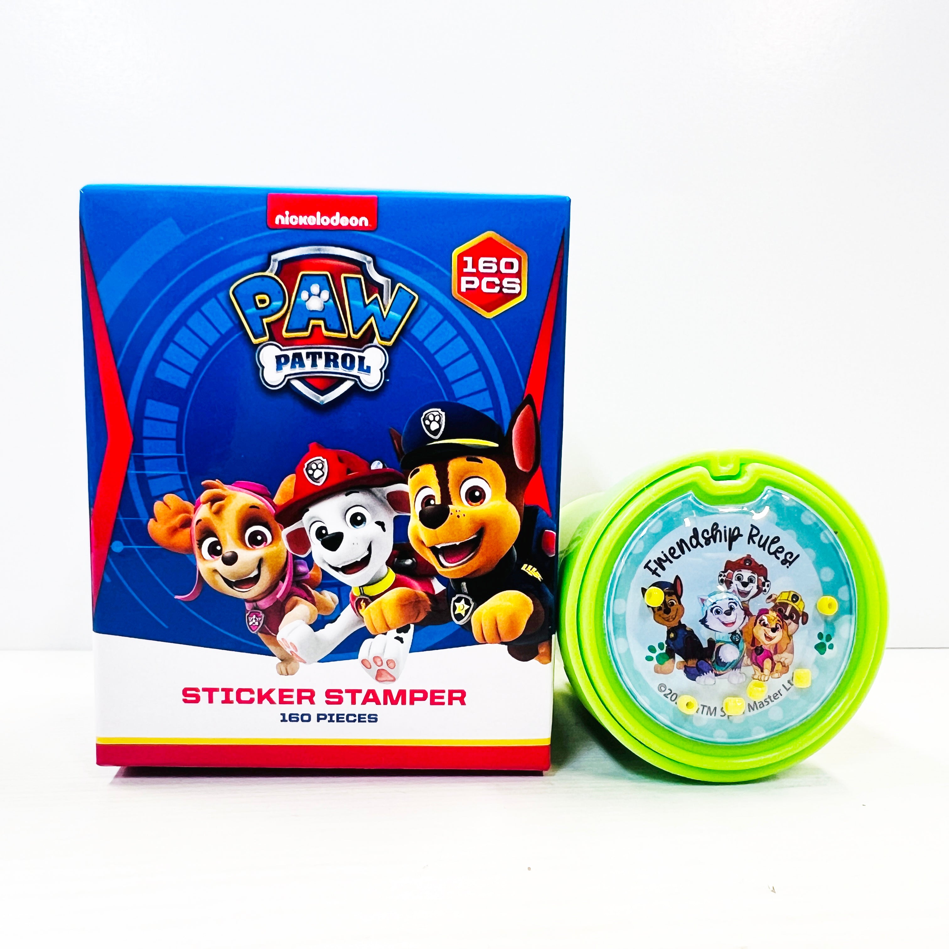 PAW PATROL STICKERS STAMPER GREEN