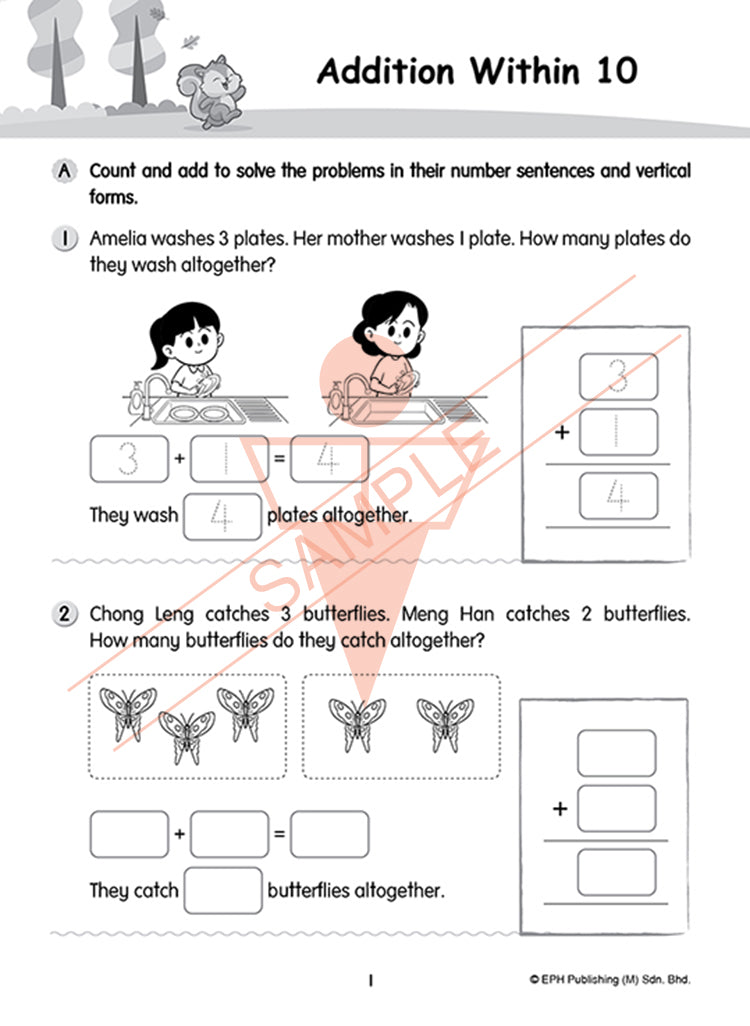 My First Problem Sums - Addition