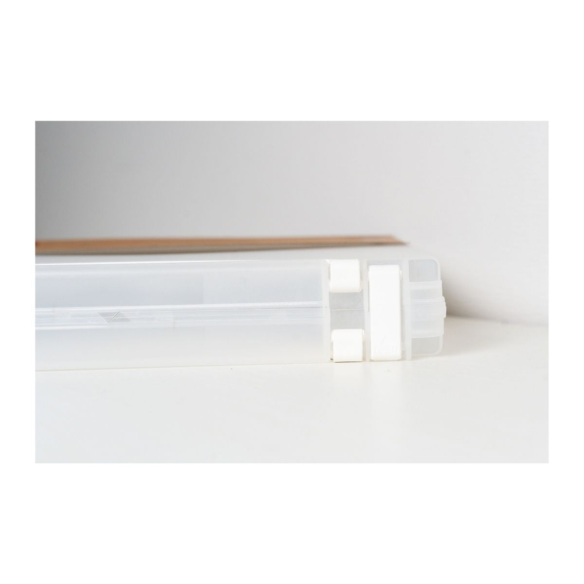 Pop Bazic Document Case with Handle – Clear
