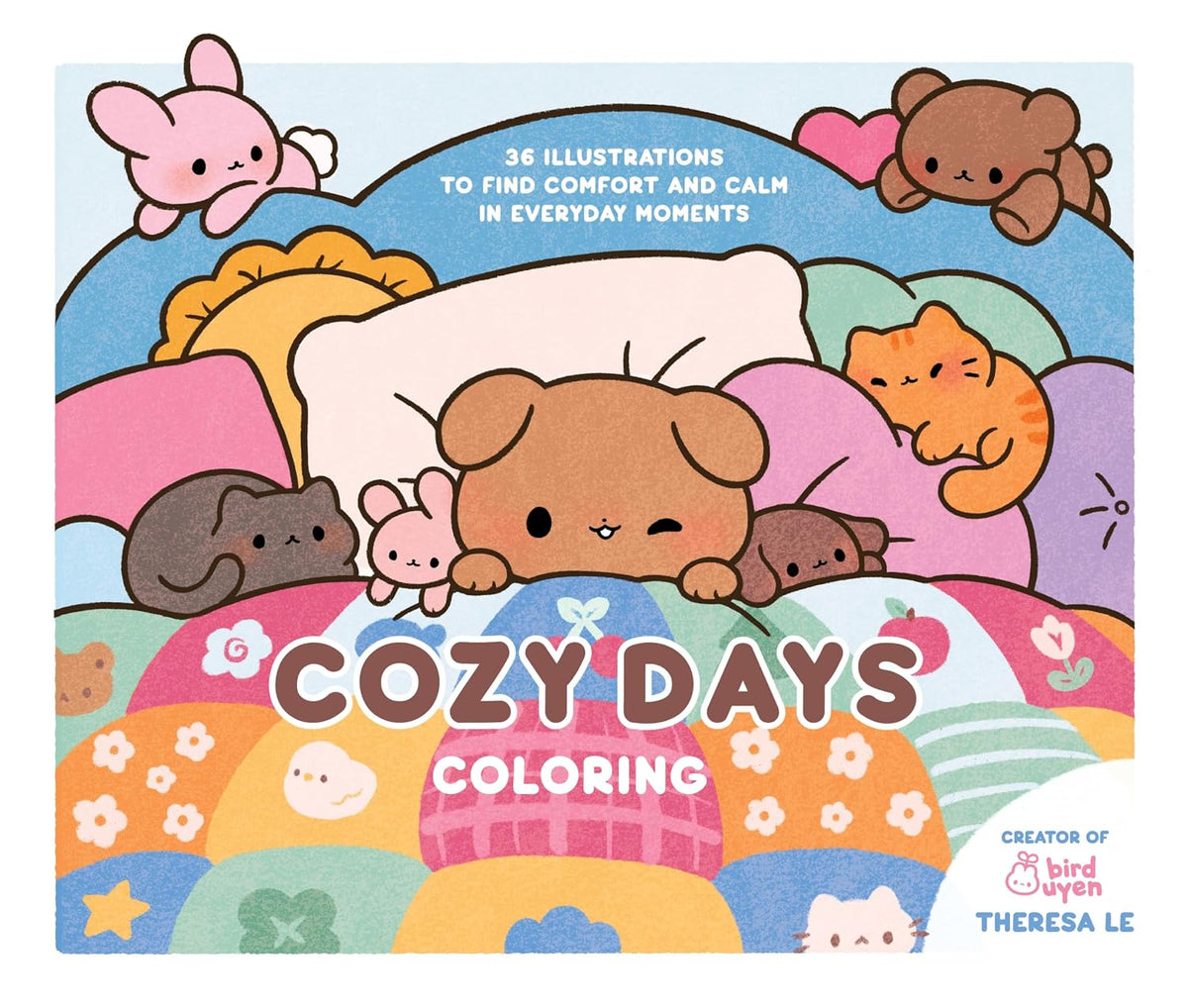 Cozy Days Coloring: 36 Illustrations to Find Comfort and Calm in Everyday Moments (Paperback)