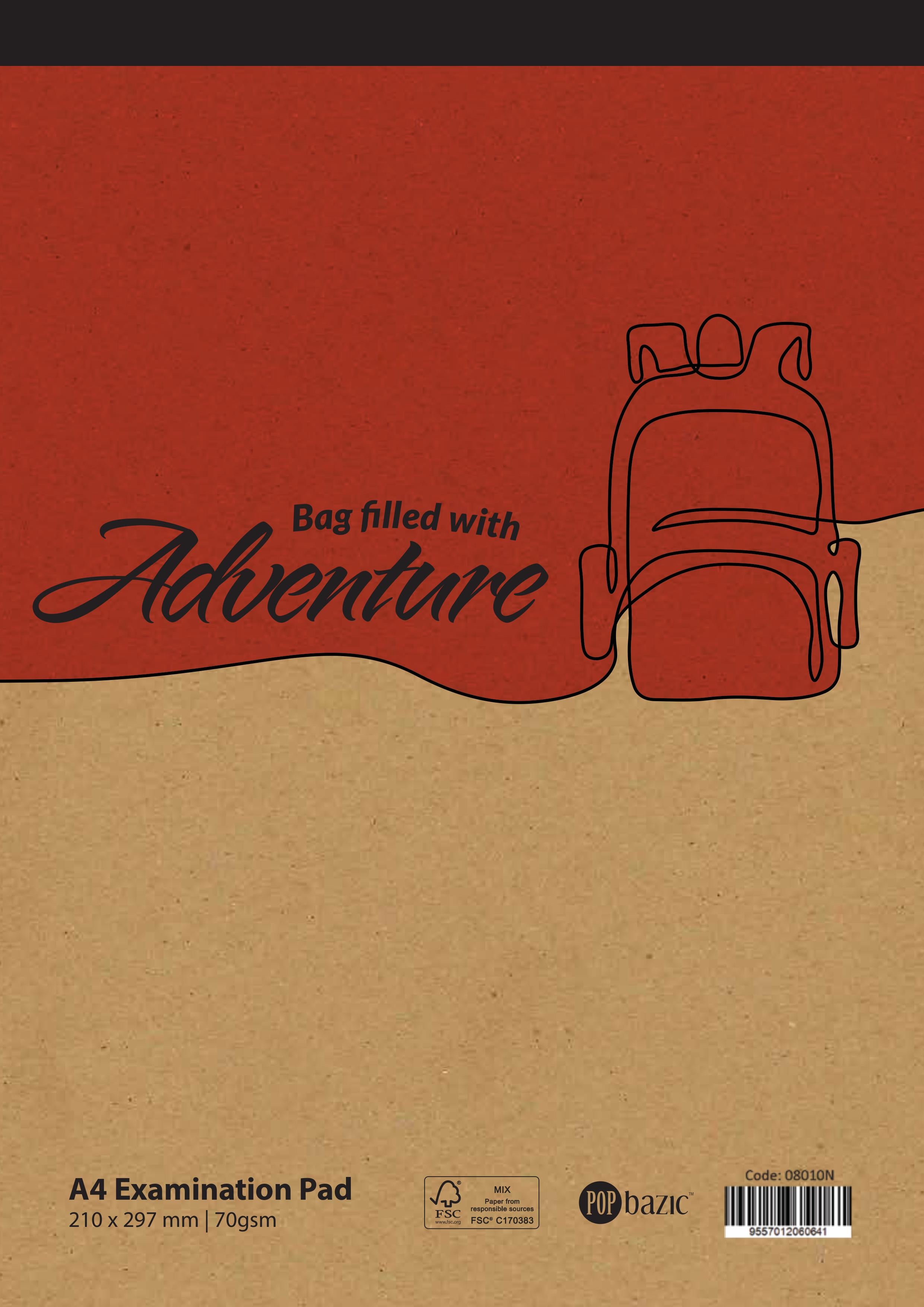 POP BAZIC Fsc Exam Pad A4 1x5