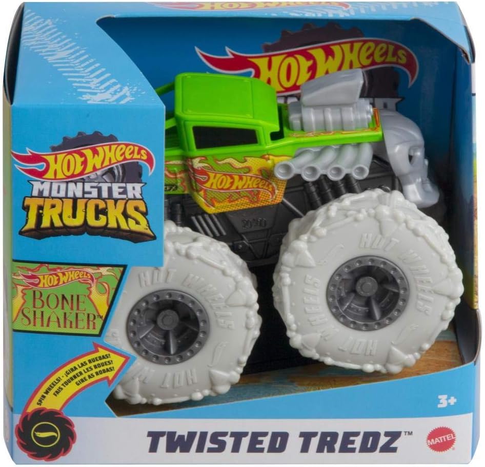 MATTEL HOT WHEELS NEW REV TREDZ MONSTER TRUCK VEHICLE TOY