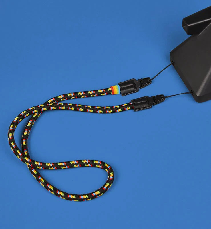 Strap Polaroid Camera Round - Rainbow