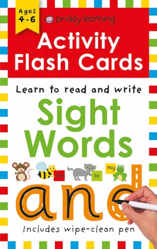 Activity Flash Cards Sight Words (Paperback)