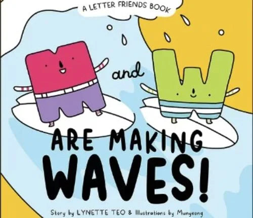 Letter Friends: M And W Are Making Waves