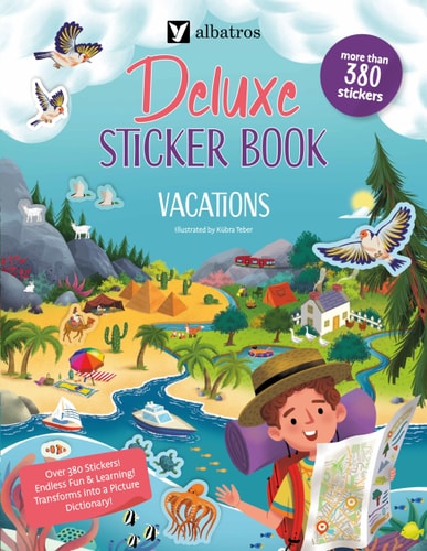 Deluxe Sticker Book: Vacations (Paperback – Sticker Book)