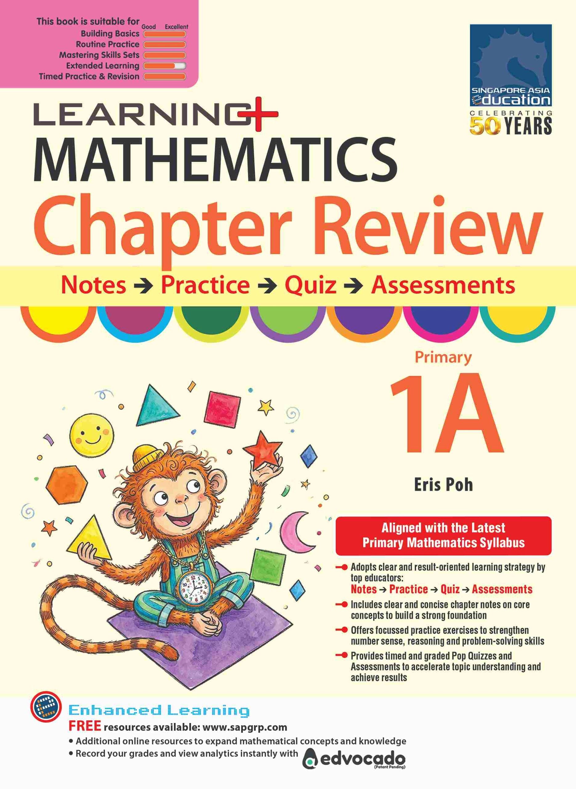 LEARNING+ MATHEMATICS Chapter Review Primary 1A