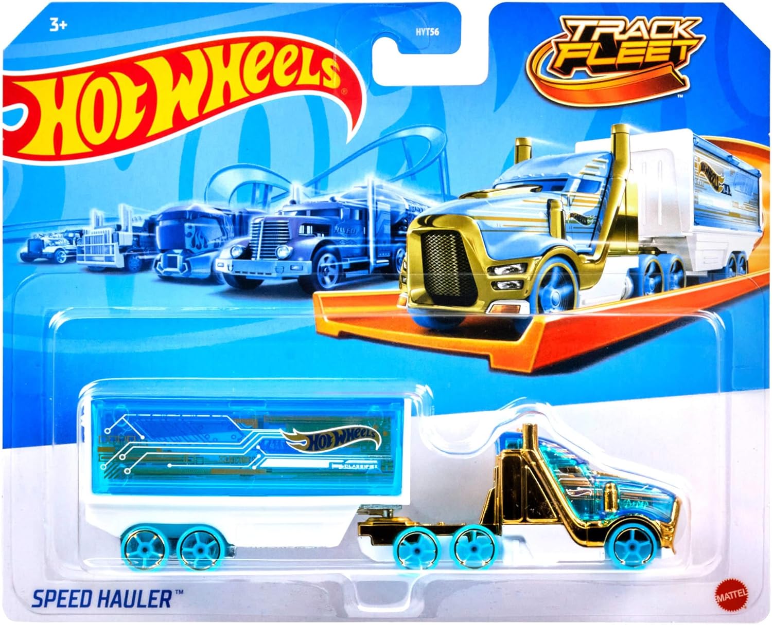 MATTEL HOT WHEELS TRACK FLEET ASSORTED