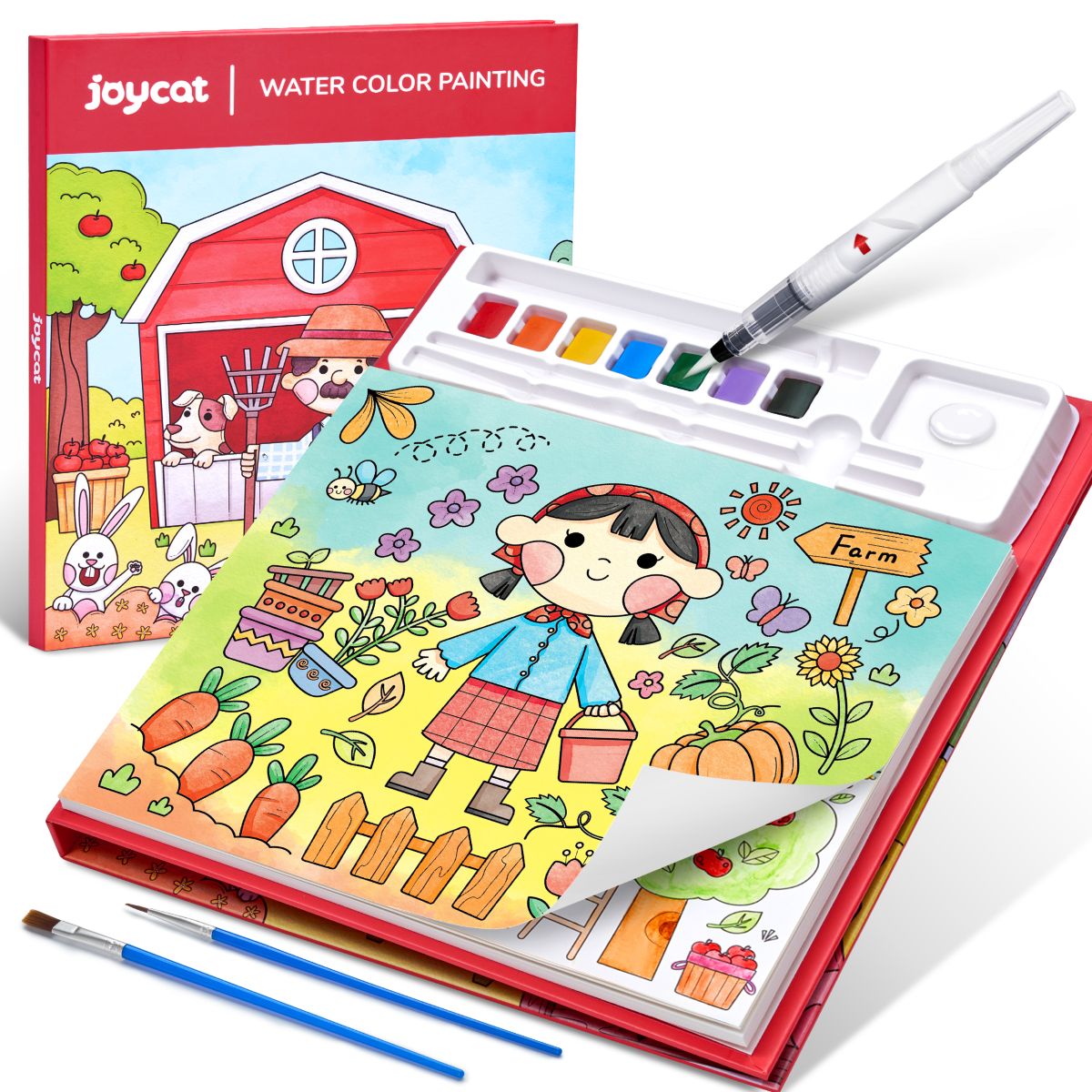 JOYCAT WATER COLOUR PAINTING FARM