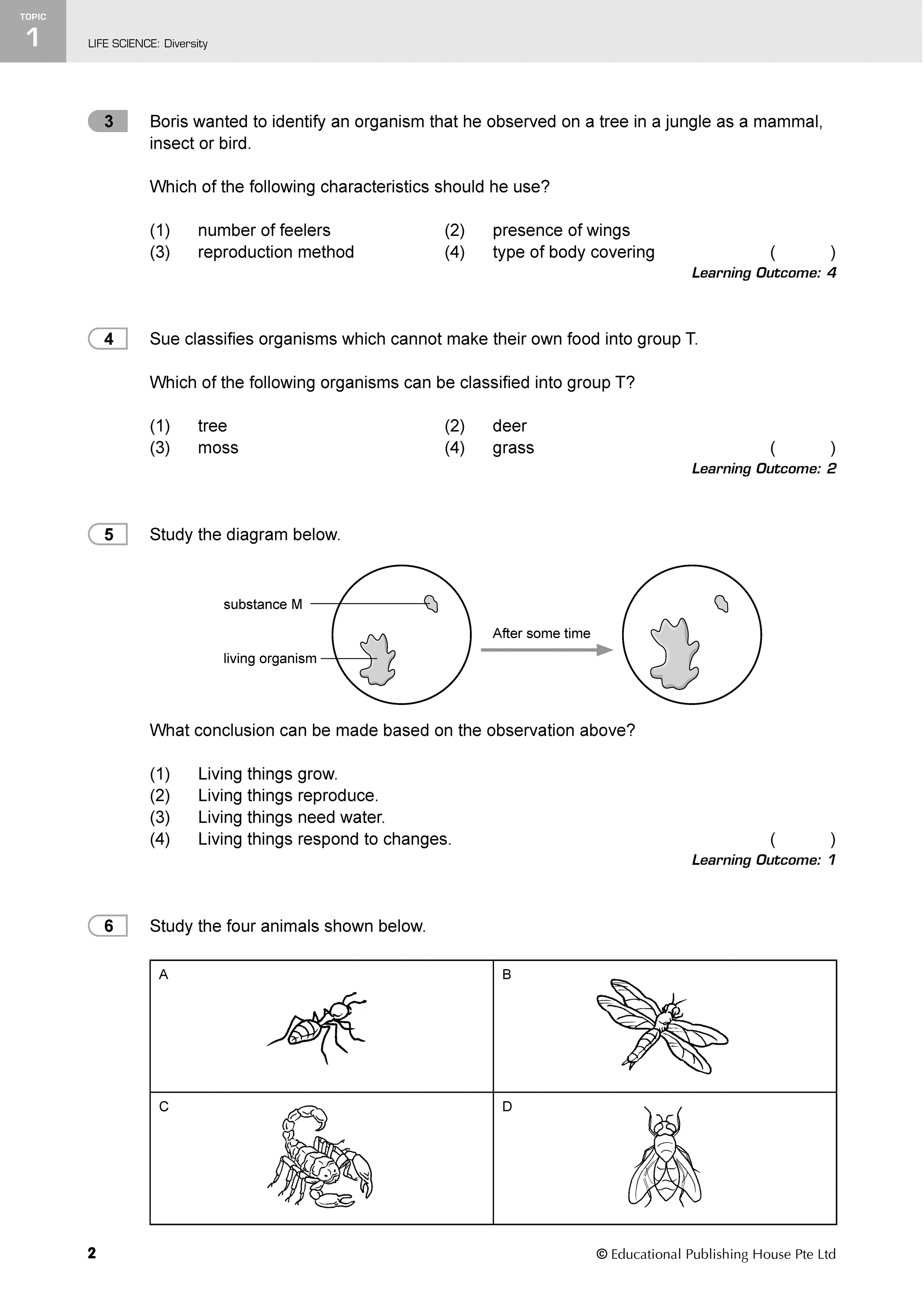 PSLE Science Trending Exam Questions 