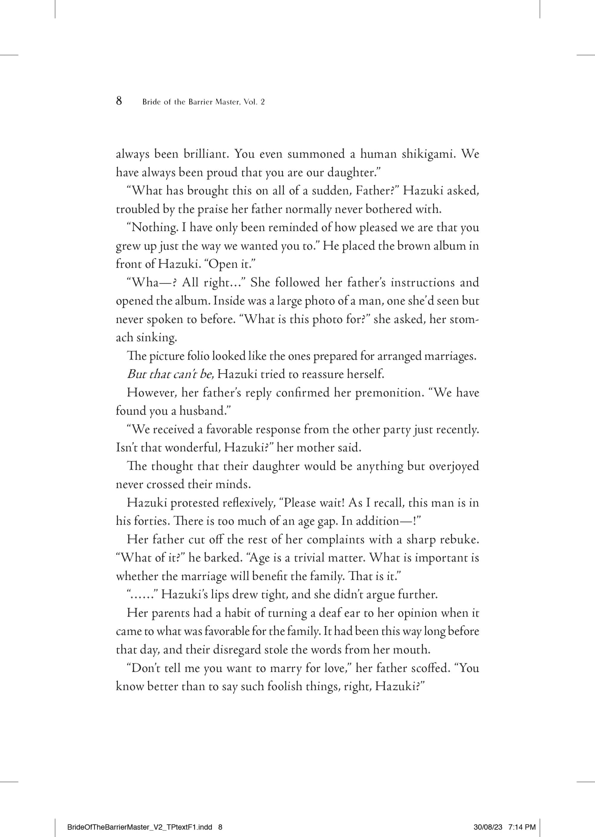 Bride Of The Barrier Master 02 [Novel]