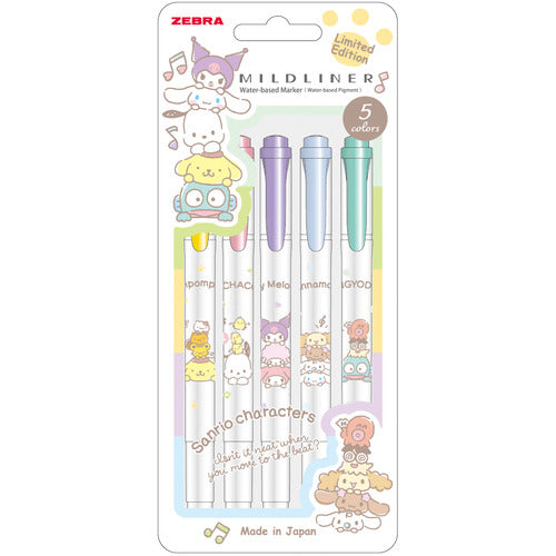Zebra Mildliner Sanrio Buv Wkt7-sv-5c
