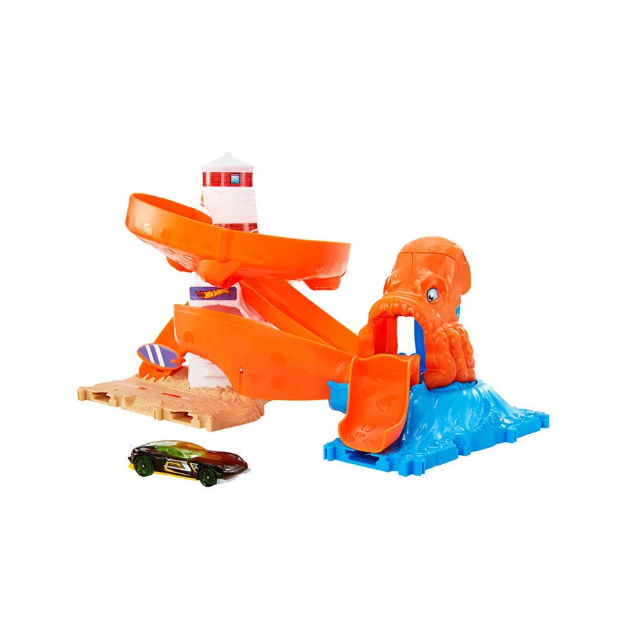 MATTEL HOT WHEELS CITY NAMESIS ATTACK PLAYSET ASSORTED