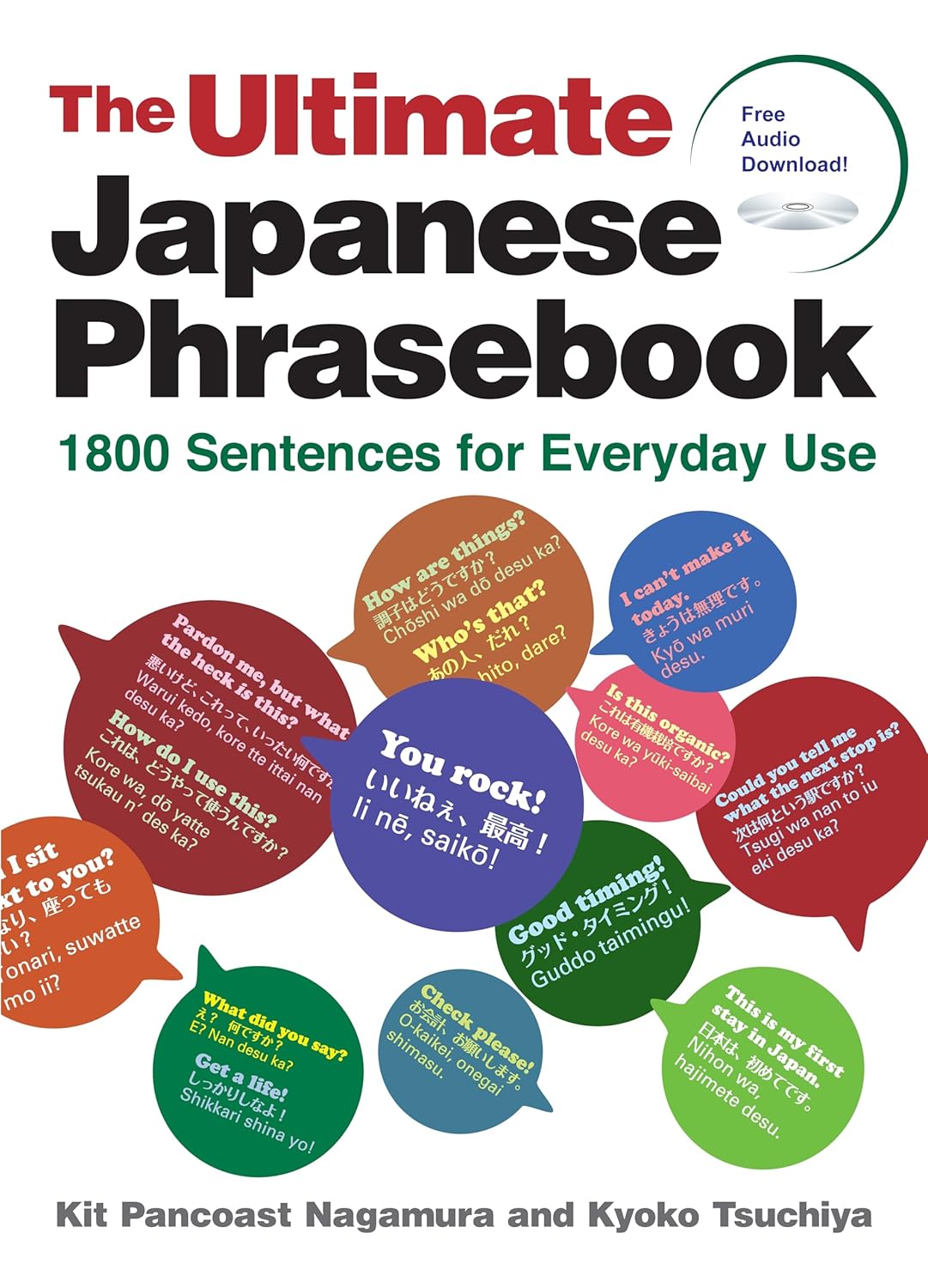 The Ultimate Japanese Phrasebook: 1800 Sentences for Everyday Use