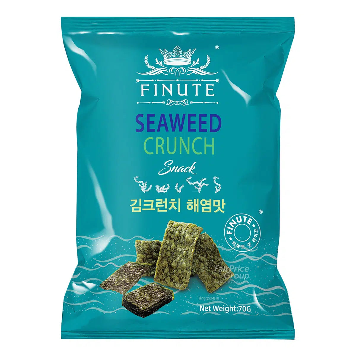 Finute Seaweed Crunch Snack 70g