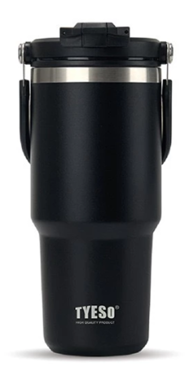 Tyeso 2 Way Thermal Flask Black 750Ml 