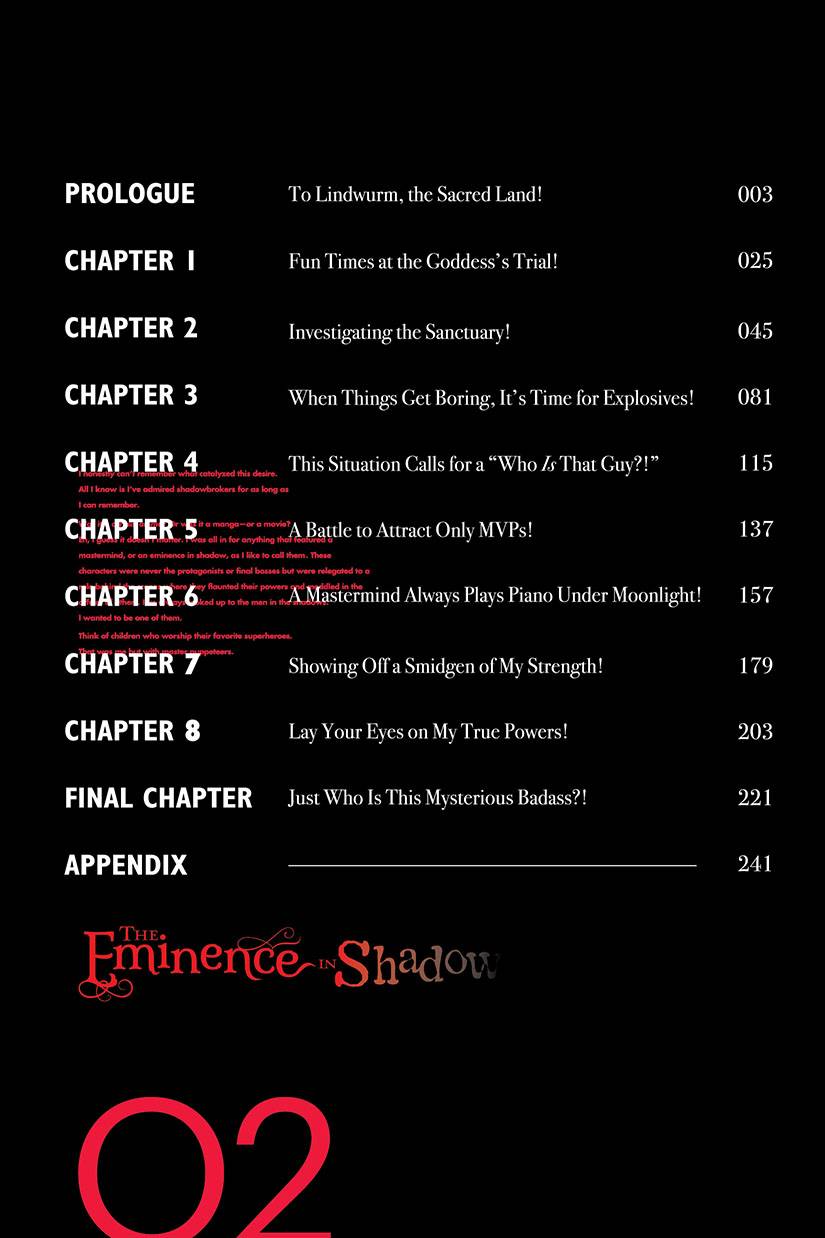 The Eminence In Shadow 02 (Light Novel)