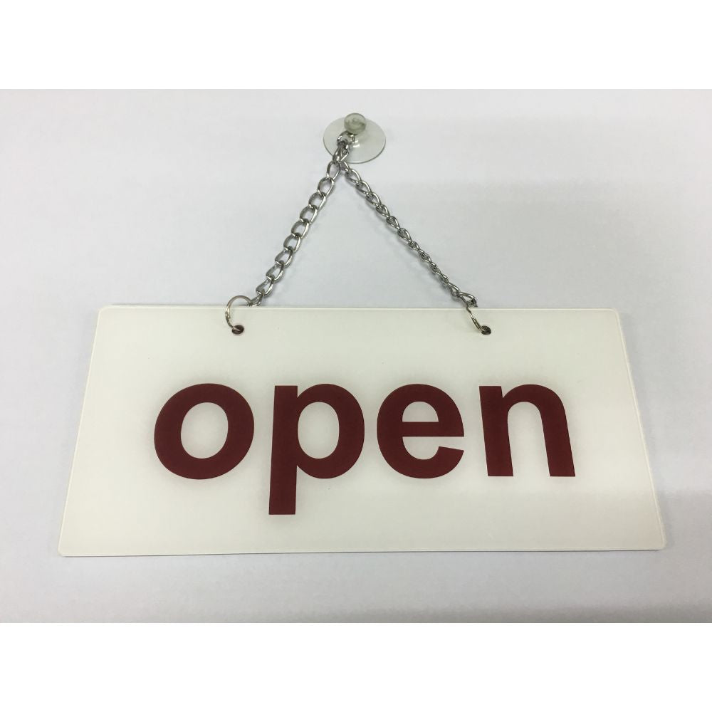 COSMO OPEN & CLOSED SIGN RECTANGLE OC-2210 (220mm X 100mm