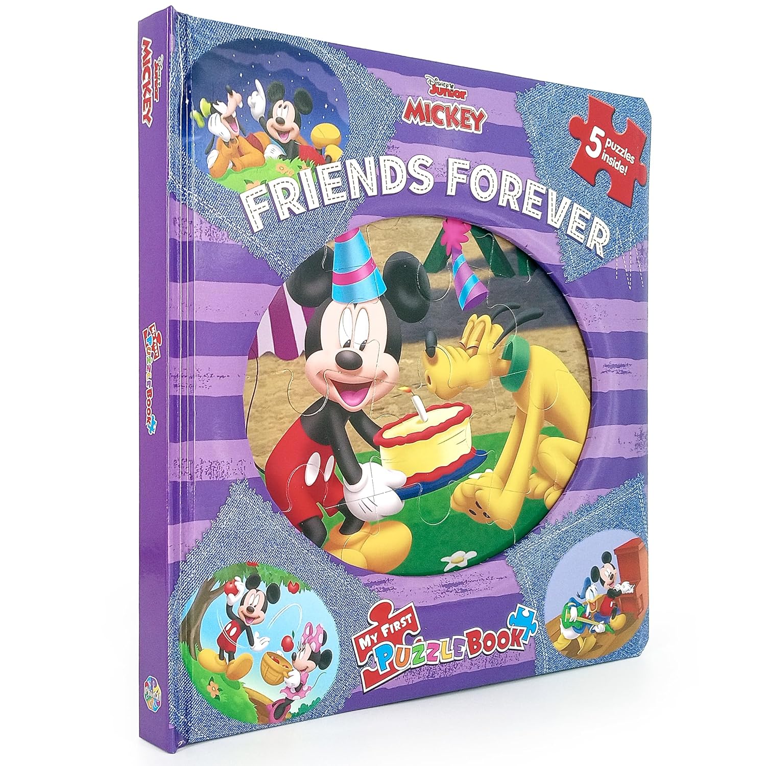 Disney Jr Mickey My First Puzzle Book (Puzzle – Picture Book)