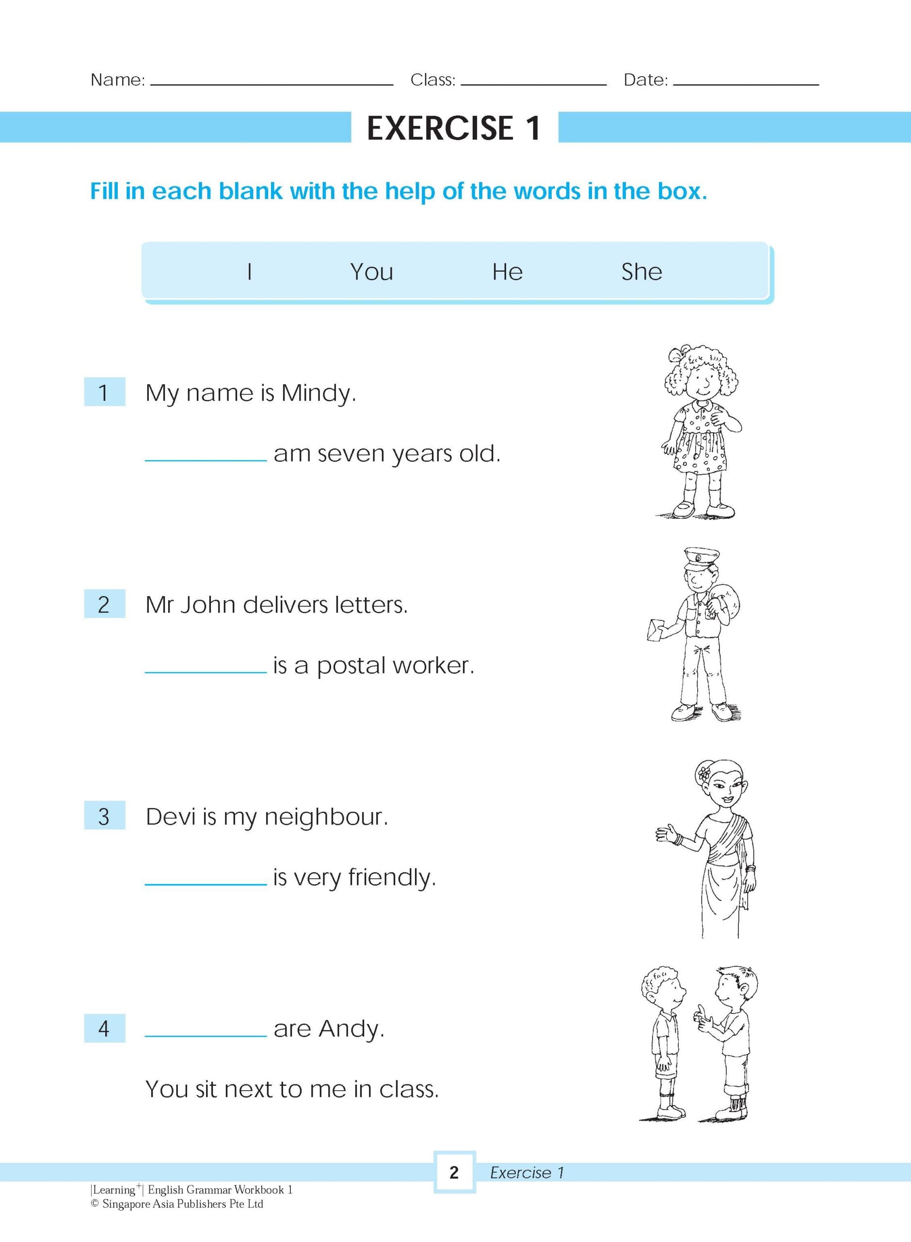 LEARNING+ ENGLISH GRAMMAR Workbook 1 – Popular Book Company Pte Ltd