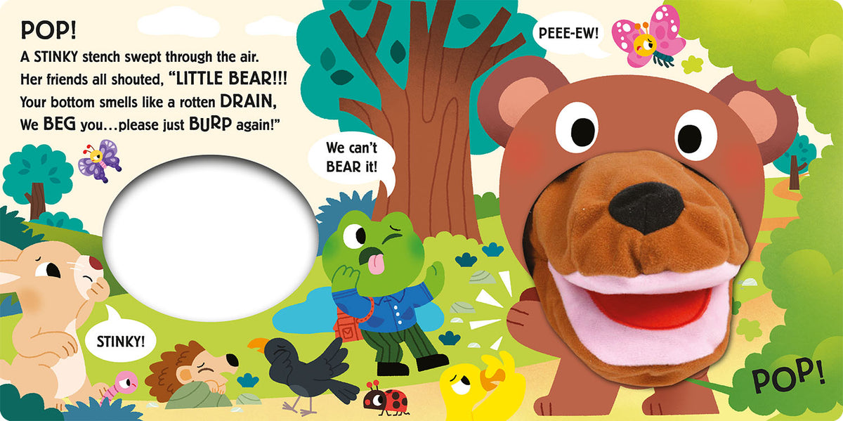 Hand Puppet Pals - Have you Ever Met a Burpy Bear? (Board Book)