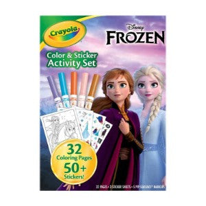 CRAYOLA COL & ACT SET FROZEN 042744