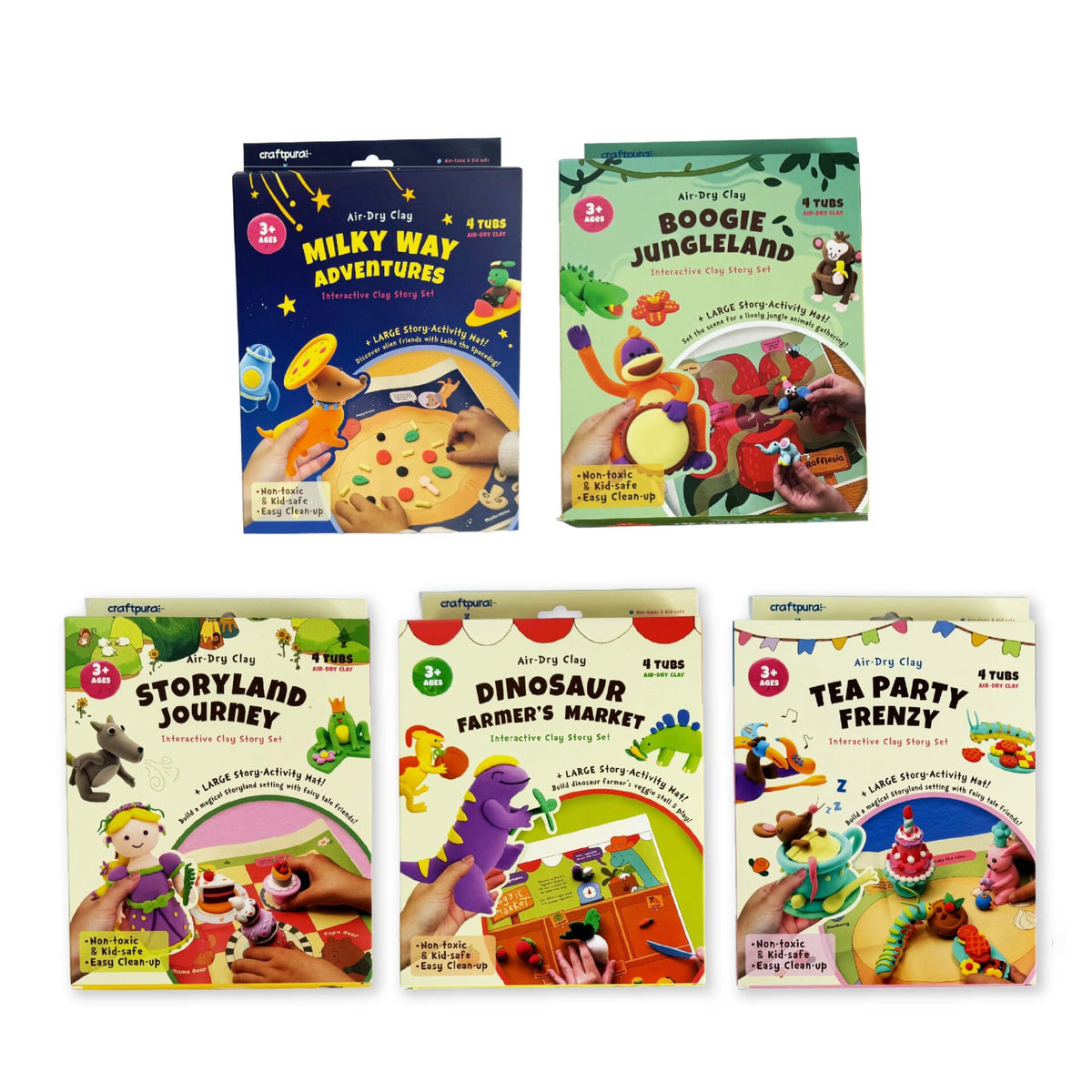 Craftpura Clay Medium Kit Bgie Jungleld