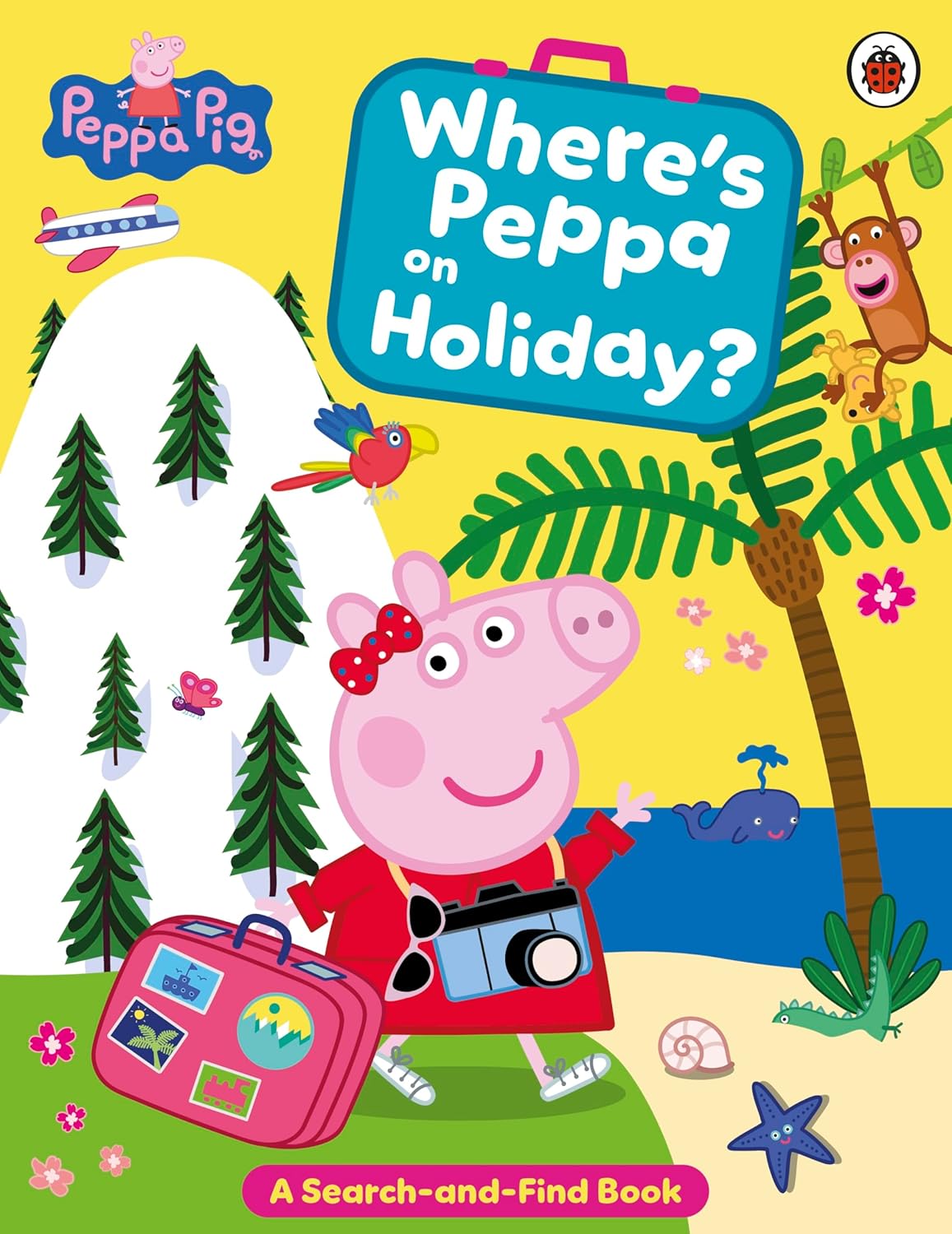 Peppa Pig: Where's Peppa on Holiday? (Paperback)