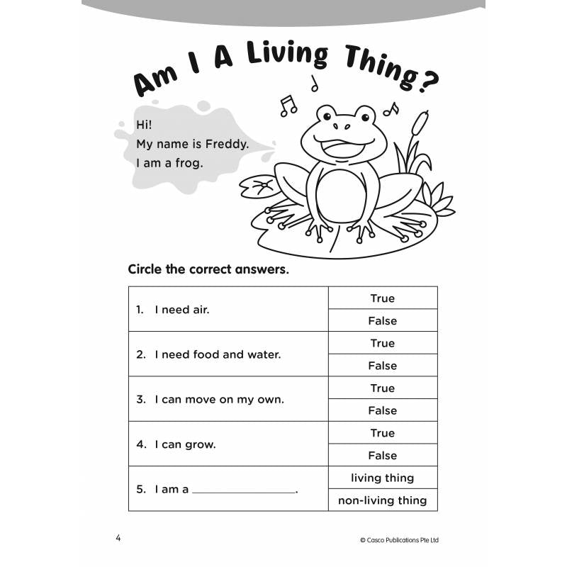 Preschool English Fun Activities K2 Book D