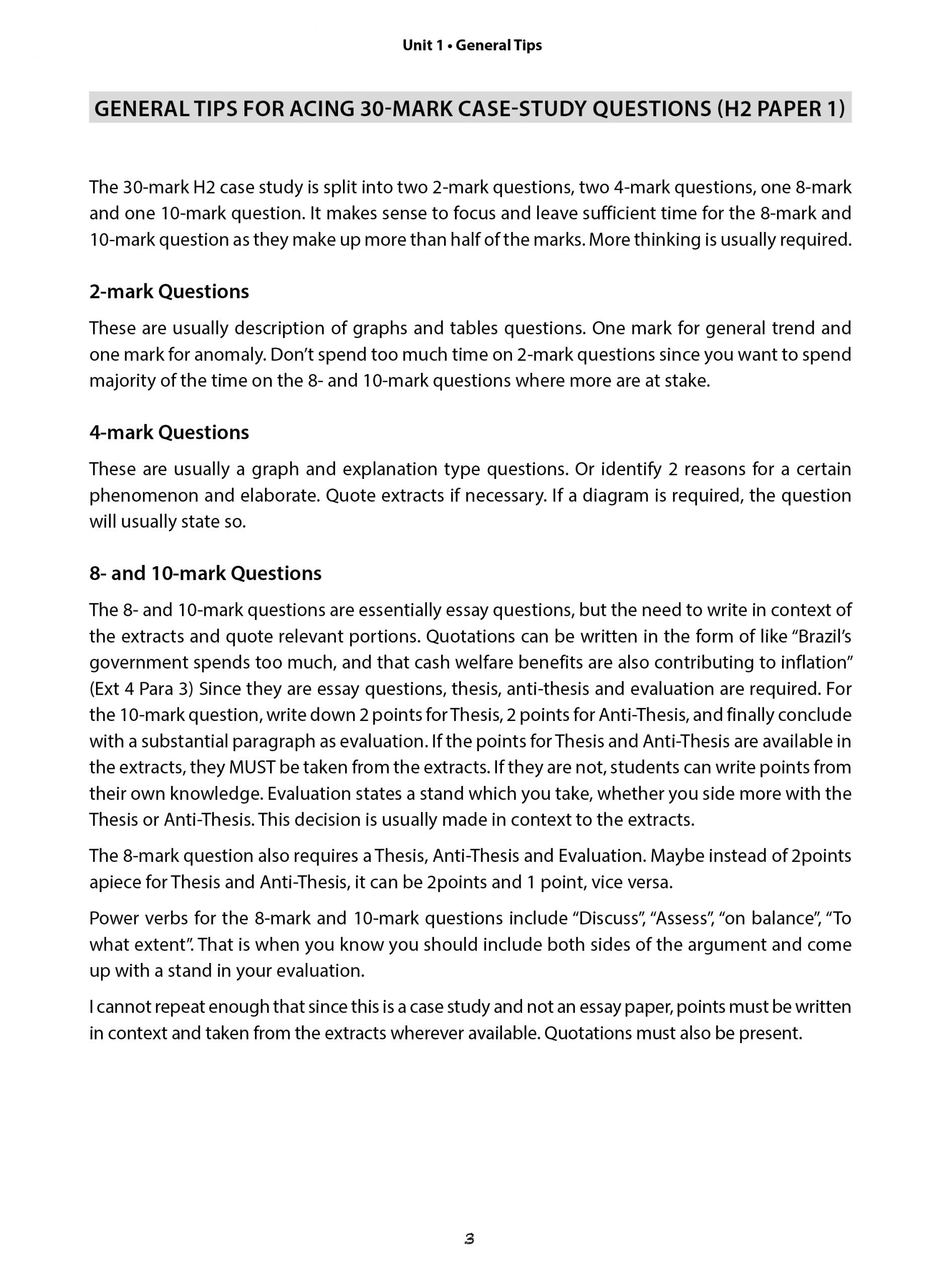 A-Level Economics Model Essays and Case-Study Answers in Macroeconomics