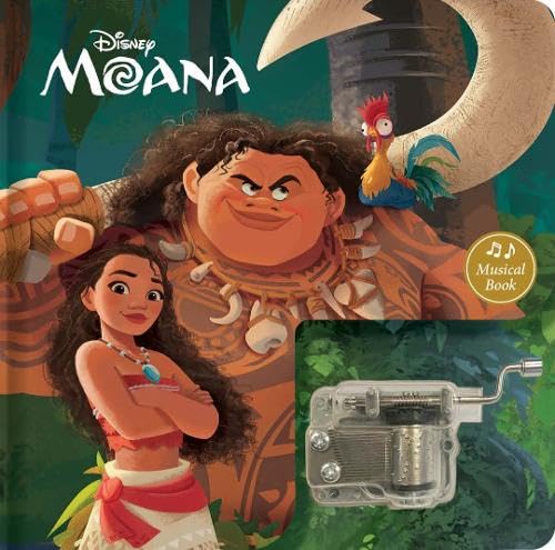 Disney Moana - Wind-up Music Box Book