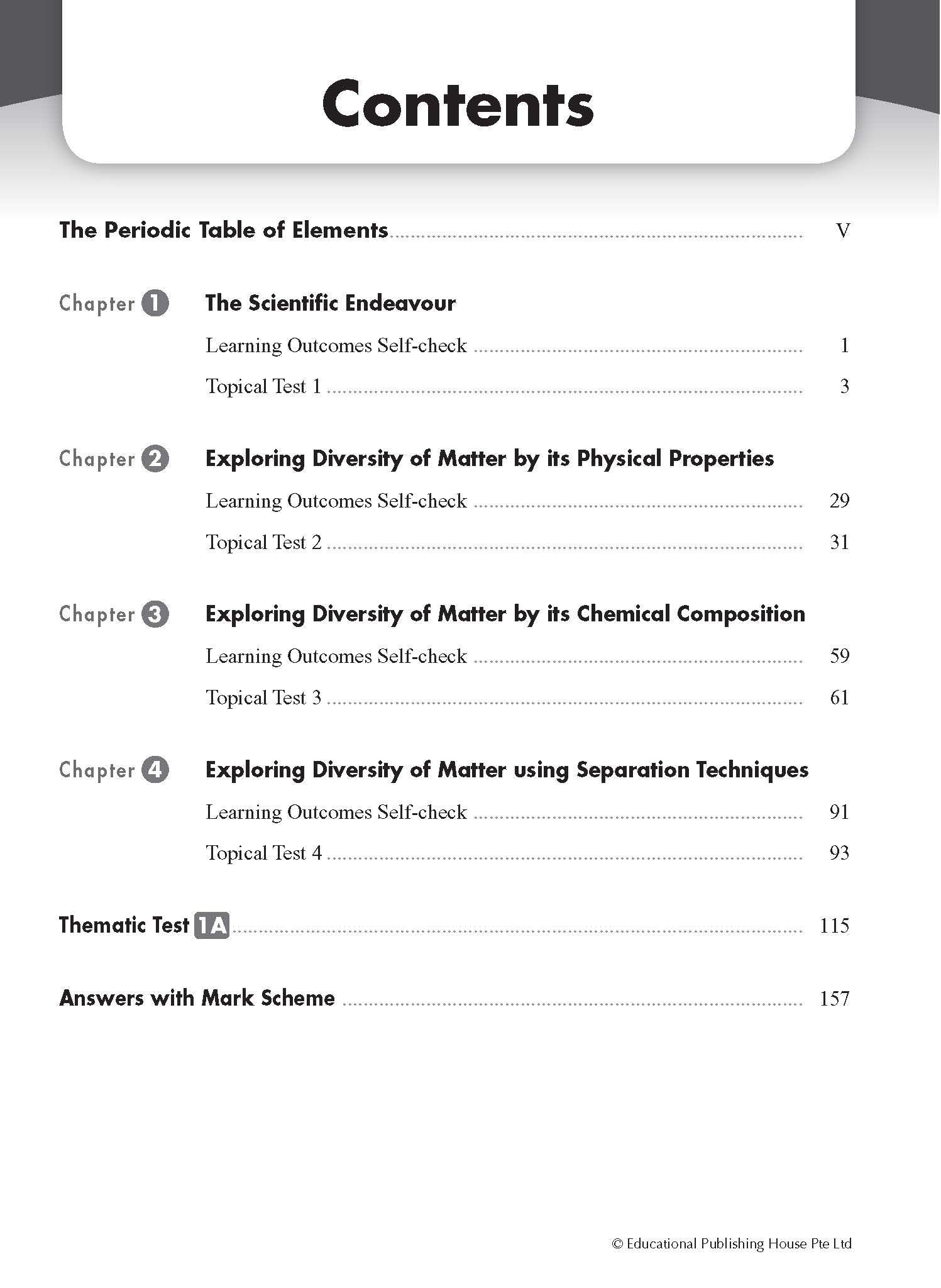 Secondary 1A/ G3 Science Fast Forward Topical Tests