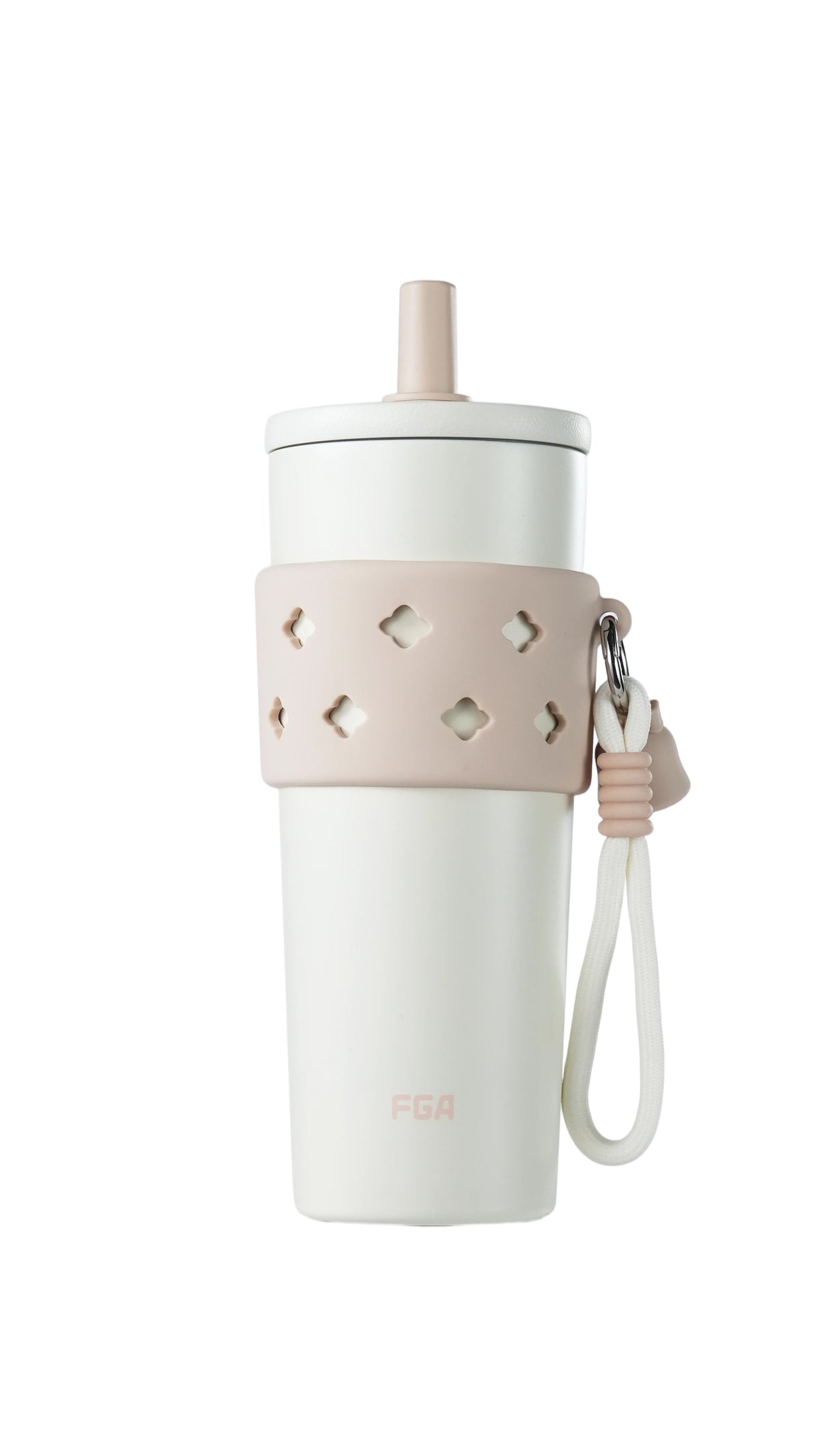 FGA Star Straw Tumbler 720ml - White