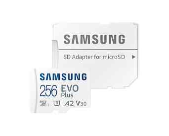Samsung EVO Plus microSDXC™ UHS-I Card 256GB 2024