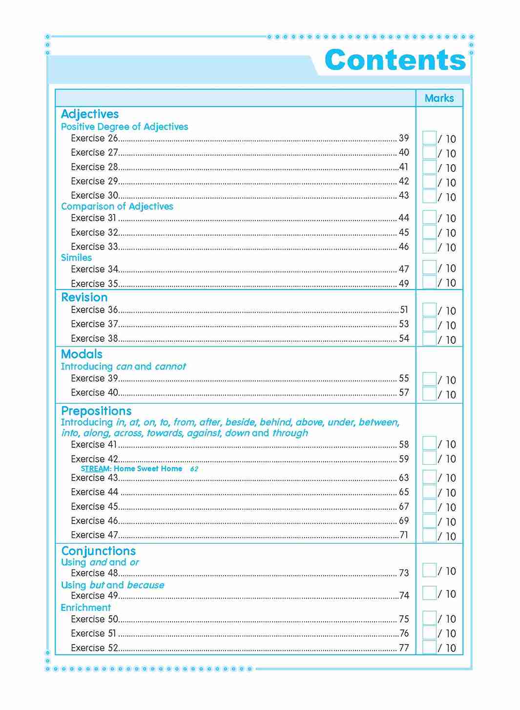 Primary 1 Conquer English Grammar Workbook 1 - 6th Edition
