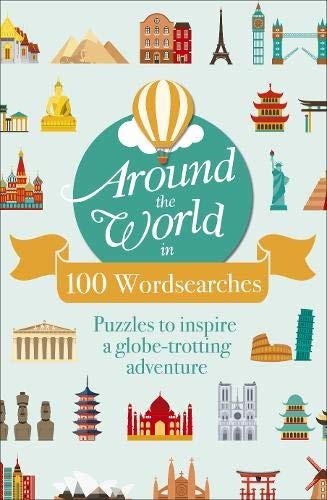 AROUND THE WORLD IN 100 WORDSEARCHES