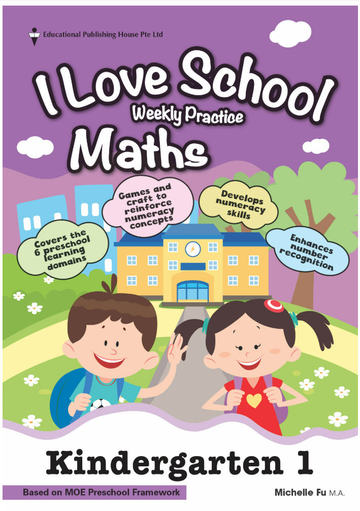 K1 Maths 'i Love School!' Weekly Practice