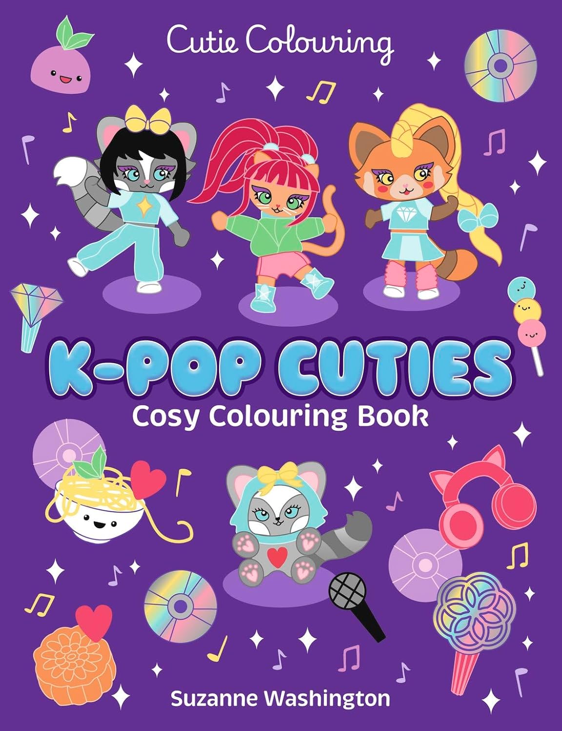 Cutie Colouring: Kpop (Paperback)
