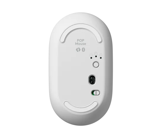 Logitech POP Mouse With Emoji Button Off White
