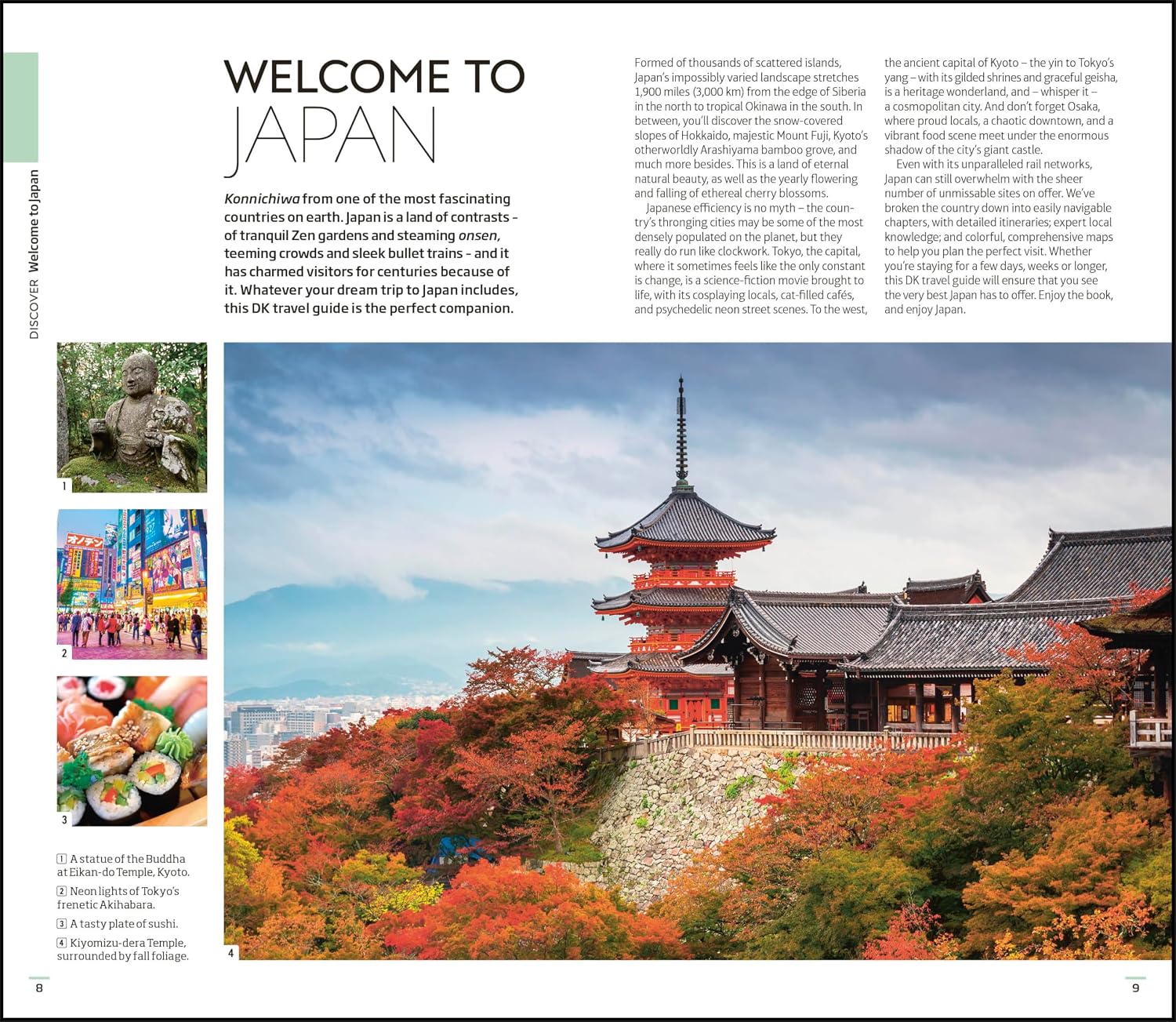 DK Japan: Must-See Sights. Culture & History. Detailed Maps & Tours. Covers Tokyo, Kyoto, Hokkaido, Okinawa, & more (Travel Guide) Paperback