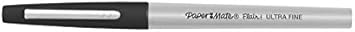 PAPERMATE FLAIR FELT TIP UFINE 0.4MM BLK