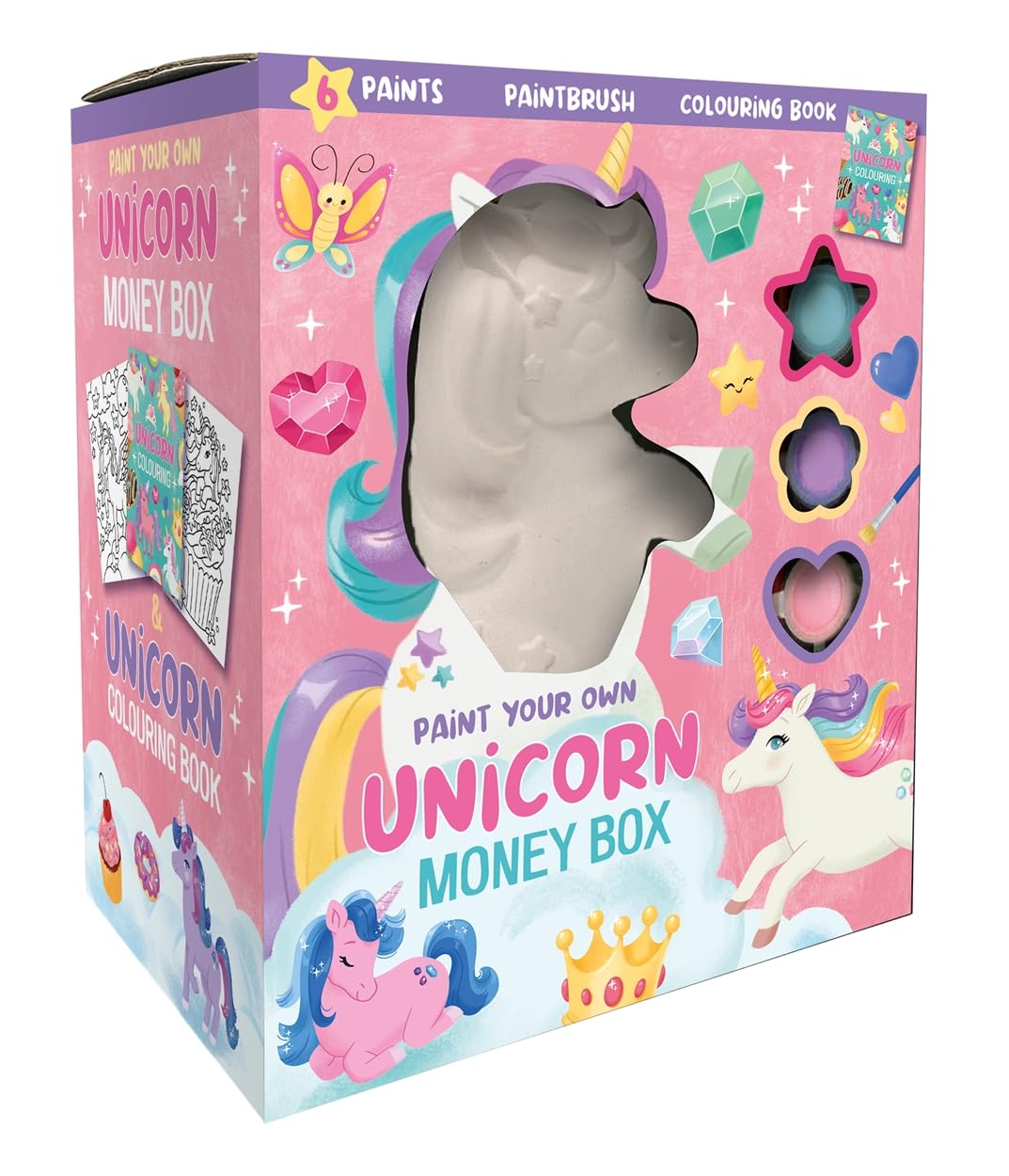 Paint Your Own Unicorn - DIY Money Box Craft Kit