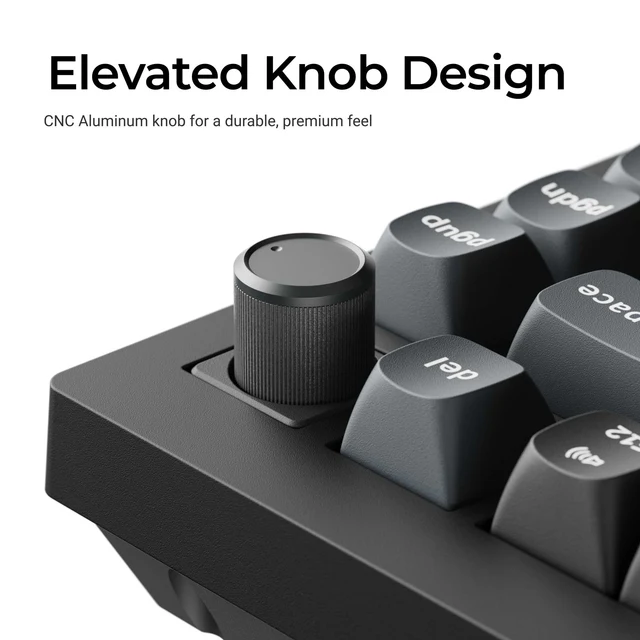 Keychron V1 Ultra 8K Wireless Custom Mechanical Keyboard - Red