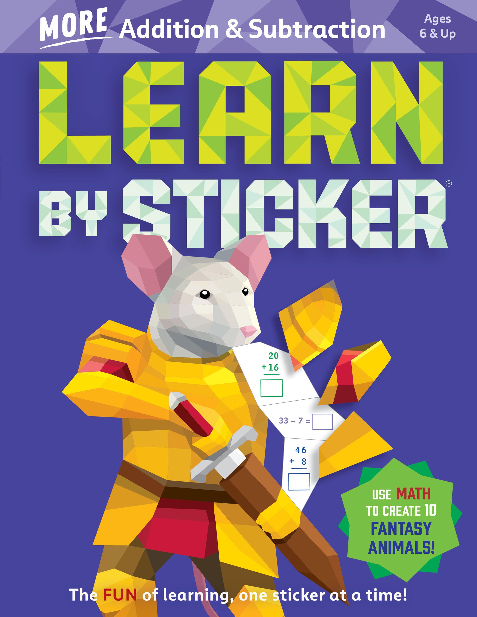 More Addition & Subtraction (Learn by Sticker)