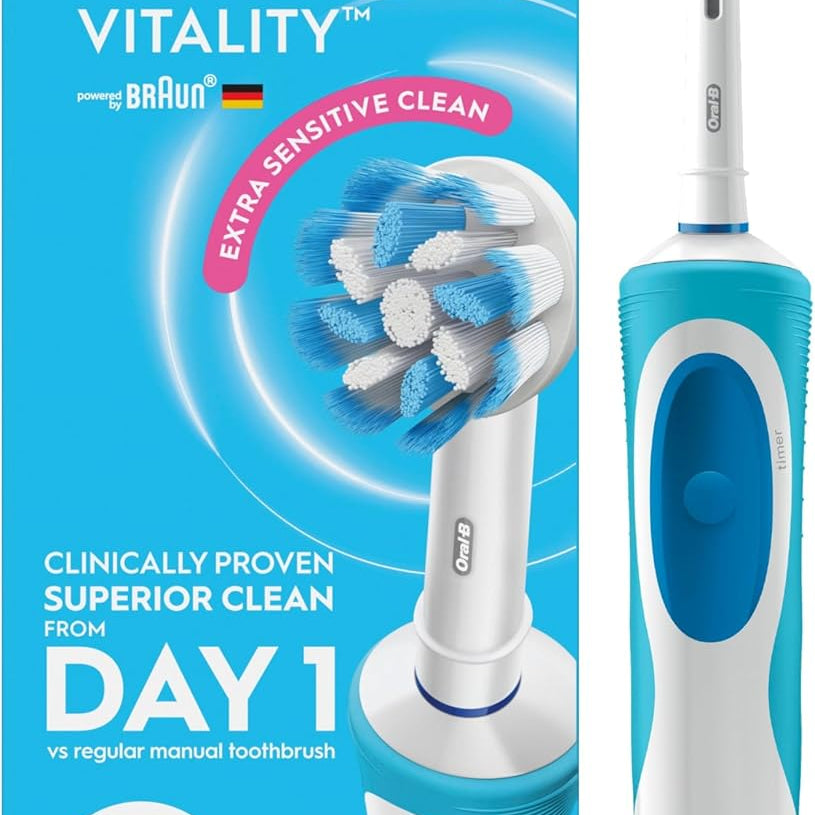 Oral-B Vitality Ultrathin Handle à Oral-B Vitality Extra Sensitive Clean Handle