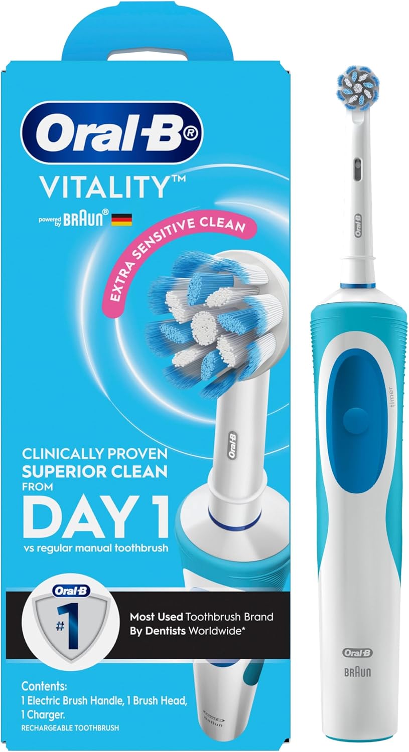 Oral-B Vitality Ultrathin Handle à Oral-B Vitality Extra Sensitive Clean Handle